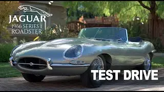 1966 E-Type Jaguar - SERIES 1 ROADSTER - Test Drive