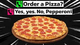 When i hear My Wife ordering a pizza. Wife Ordering a Pizza meme. Explained