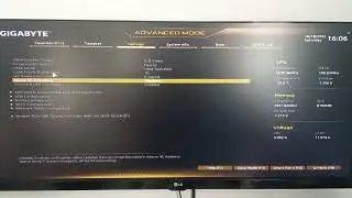 GIGABYTE A520M K V2 настройка.