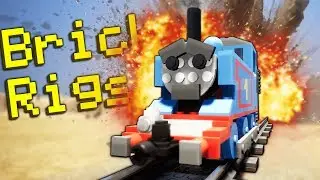 THOMAS THE TANK ENGINE GETS NUKED! - Workshop Creations - Brick Rigs Gameplay