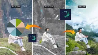 BEFORE & AFTER TRENDING COOLORS PALETTES REELS EDITING | BEFORE AFTER REELS TUTORIAL