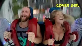Bouncing Boobs On Swing #04 | Nip slip | Down Blouse | Slingshot