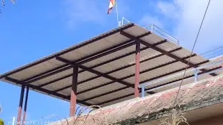Roofing UpVc Installation || Upvc Working In Nepal 🇳🇵