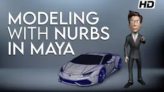 Maya Modeling Tutorial for Beginners | NURBS Modeling | Tutorial 11 | HD