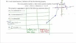 Math Subject GRE Practice Test #60 GR1268