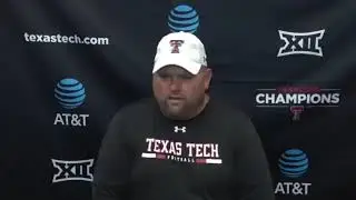 Texas Tech offensive line coach Steve Farmer discusses how his players executed in the offseason