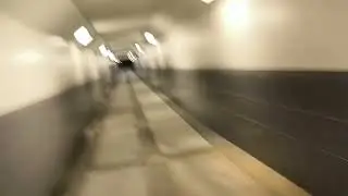 I run through a tunnel saying something funny