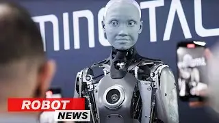 FIRST Ever Interaction With Realistic Robot Ameca!
