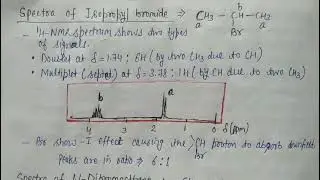 Lecture16: PMR spectra of Acetophenone, ethanal, toluene, isopropyl bromide, di and tri bromoethane.