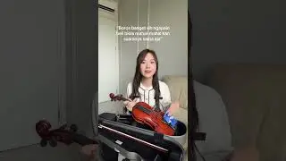 Kerja pake biola buat beli biola 😌😌 #violinistlife #indonesianviolinist #violinist