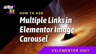 How To Add Multiple links / URL in Elementor Image Carousel | Elementor 2021
