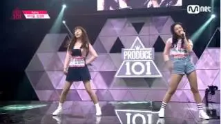 Produce 101   Atlantis Princess by Astory trainees (Park Gaeul, Lim Kyeongha)