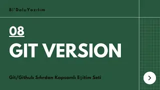 Git Lessons -08- Changing Git Version