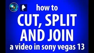 How To: Trim And Split Video In Sony Vegas Pro 11, 12 & 13 ~ Malayalam tutorial