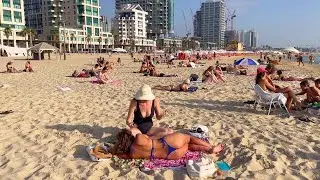 🌞Captivating Beach Walks: The Magic of the Israeli Coast in 4K!