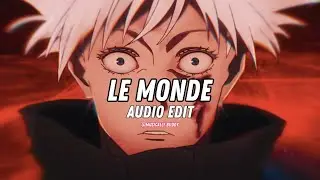 le monde (tiktok version) - richard carter [edit audio]