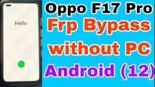 OPPO f17 Pro Clone Phone Not Open,Reset Option Not Working Frp Bypass Without PC 2023