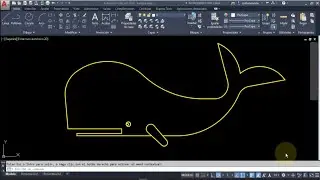 AUTOCAD Dibujo de un Ballena