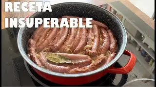 SALCHICHAS AL VINO BLANCO | Receta tradicional, deliciosa, fácil y barata