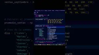 Calcular y ver PROMEDIO de ARRAYS numéricos de NUMPY y MATPLOTLIB 