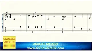 Ukulele Tab - Somewhere Over the Rainbow - Notes