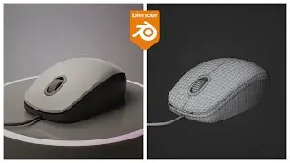 Blender Timelapse – Computer Mouse Materials & Rendering (Part 2)