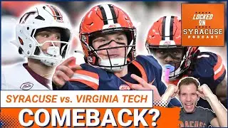 REACTION: Syracuse Football ROARS BACK to Beat Virginia Tech Hokies | Syracuse Orange Podcast