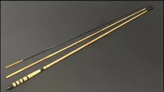 Amazing Creativity ..!  Make a Fishing Rod from Bamboo that is beautiful and charming