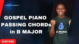 A MUST Learn PASSING CHORD IN B Major Approaching your CHORD 4