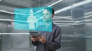 AI Chatbot Interface Animation | Futuristic UI Motion Graphics 4K
