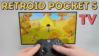 Retroid Pocket 5 on TV and External Monitor