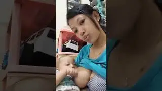 nenen di buat mainan 