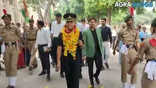 NSS DAY 🔥 के मौके पर AGRA COLLEGE ❤️ में विशेष कार्यक्रम |⚡ LIEUTENANT OFFICER 👐 का किया स्वागत 😊