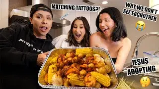 MAKING A SEAFOOD BOIL W/ MY BESTFRIENDS + Q&A!! 🦀🦐🔥