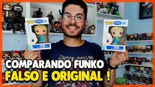COMPARANDO FUNKO POP ORIGINAL COM FALSO DA ELSA