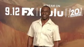 Gbenga Akinnagbe attends FX's "The Old Man" season 2 premiere in Los Angeles