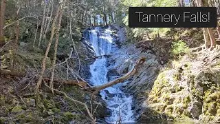 Tannery Falls, Savoy Massachusetts! Drive, Hike, and The Scenery Throughout!