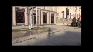 Обстрел центра Донецка застал гулявших людей врасплох