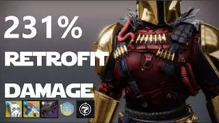 Suros Synergy + Actium + Weaken + Target Lock = 231% Retrofit Escapade Damage!