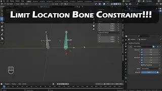 Limit Location Bone Constraint Blender