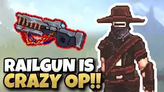 Gun Slinger with 48 QUADRILLION Damage Railgun is Absolutely Disgusting! | Rogue: Genesia