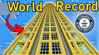 Why I built the World's Tallest Minecraft Skyscraper (Survival)