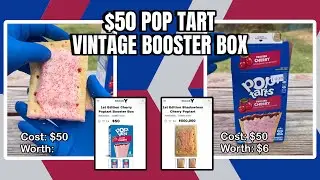 $50 Vintage Pop Tart Box Opening! Can We Get Some Hits?