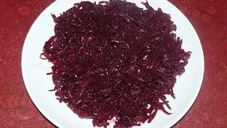 Свекла по-корейски. Два рецепта вкусного овощного блюда.