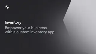 Build Your Own Inventory App with No Code | Glide App Tutorial