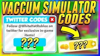 ALL LATEST CODES IN VACUUM SIMULATOR! - ROBLOX