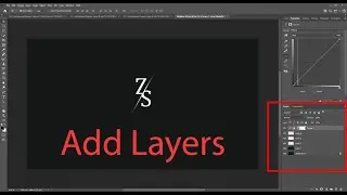 How to add a layer in photoshop