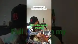 Guess the song on the double neck day 6