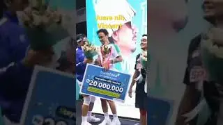 Vincent Rompies Juara Tepok Bulu 2022