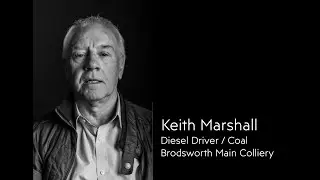 A Rich Seam: Live portrait session of Keith Marshall by Laurence Edwards
